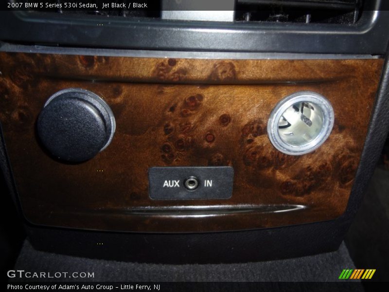 Jet Black / Black 2007 BMW 5 Series 530i Sedan