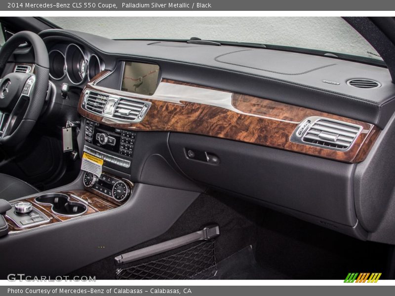 Palladium Silver Metallic / Black 2014 Mercedes-Benz CLS 550 Coupe