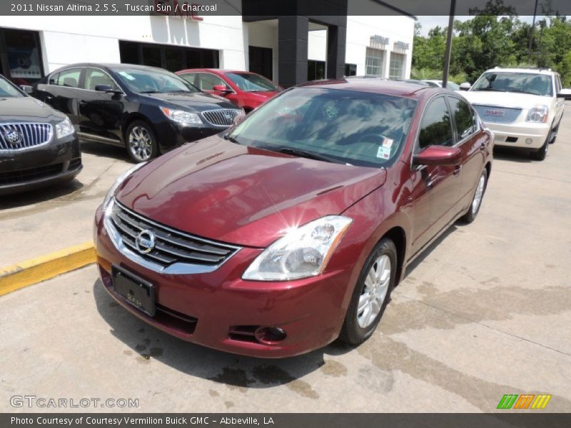 Tuscan Sun / Charcoal 2011 Nissan Altima 2.5 S