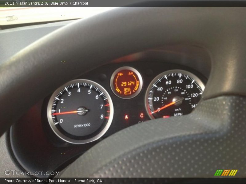 Blue Onyx / Charcoal 2011 Nissan Sentra 2.0