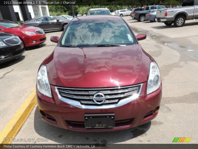 Tuscan Sun / Charcoal 2011 Nissan Altima 2.5 S