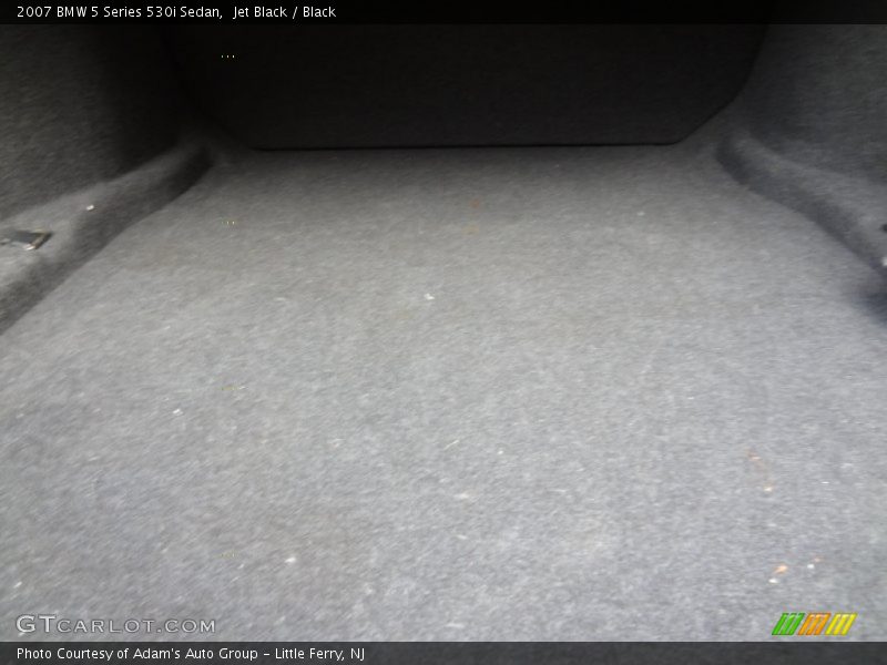 Jet Black / Black 2007 BMW 5 Series 530i Sedan
