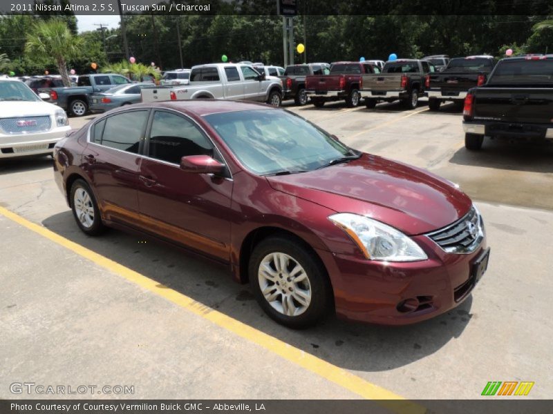 Tuscan Sun / Charcoal 2011 Nissan Altima 2.5 S