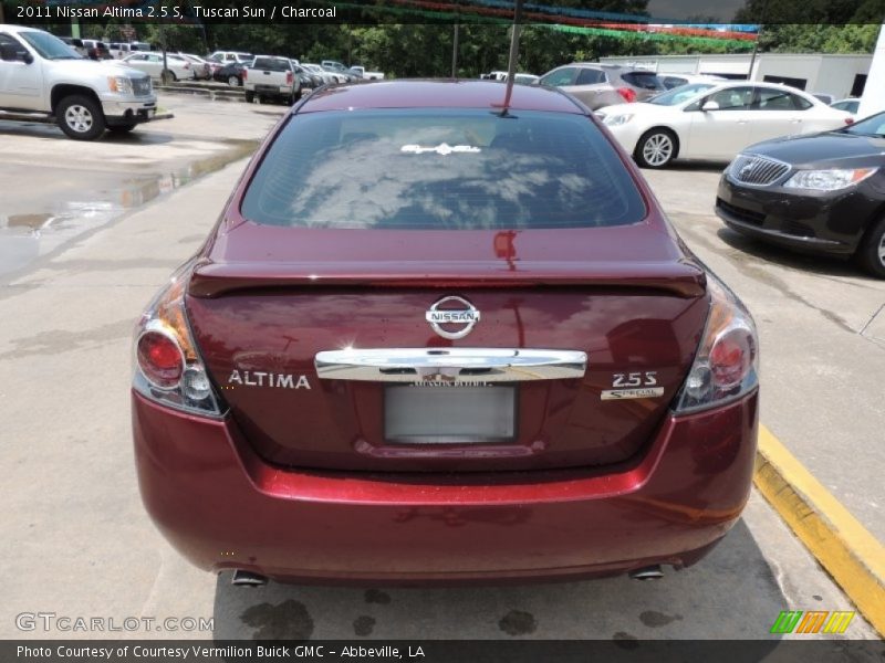 Tuscan Sun / Charcoal 2011 Nissan Altima 2.5 S