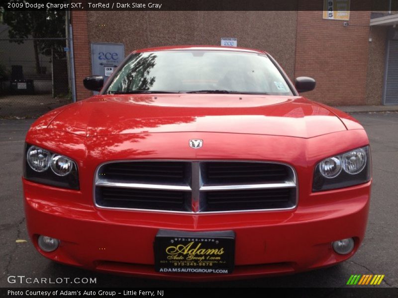 TorRed / Dark Slate Gray 2009 Dodge Charger SXT