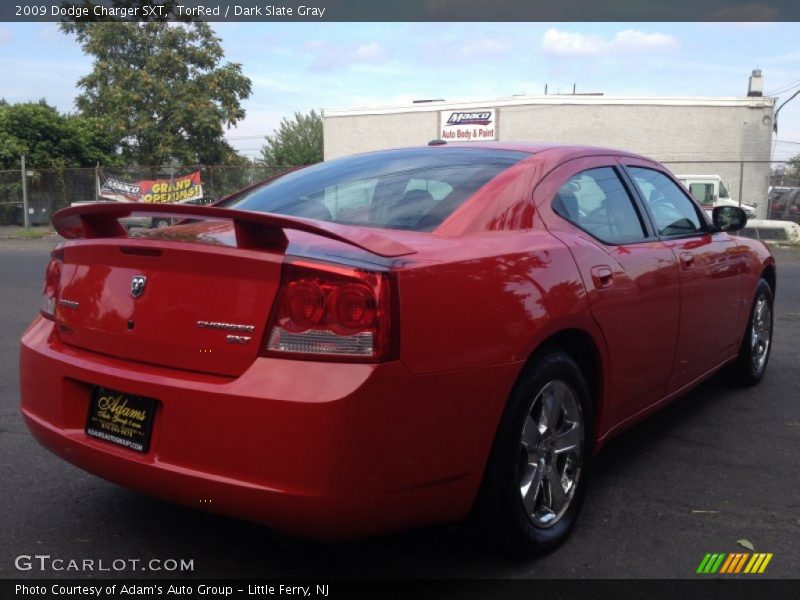 TorRed / Dark Slate Gray 2009 Dodge Charger SXT