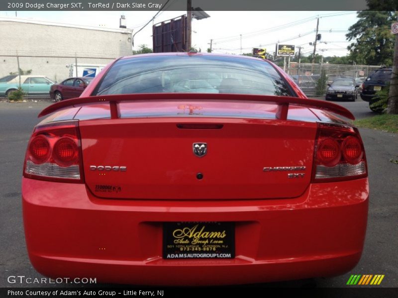 TorRed / Dark Slate Gray 2009 Dodge Charger SXT