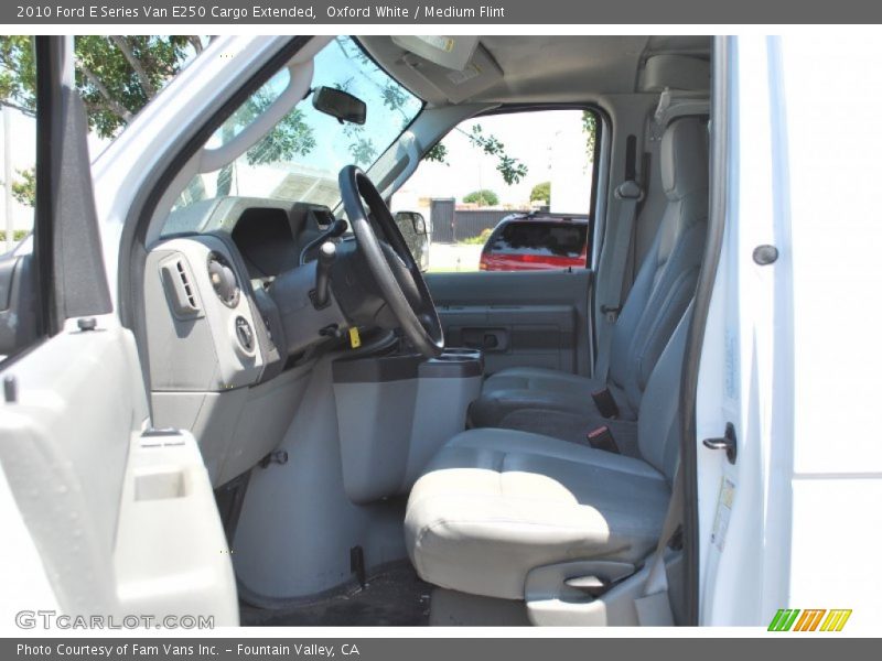 Oxford White / Medium Flint 2010 Ford E Series Van E250 Cargo Extended
