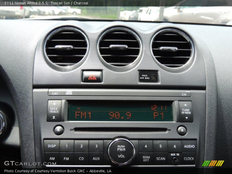 Tuscan Sun / Charcoal 2011 Nissan Altima 2.5 S