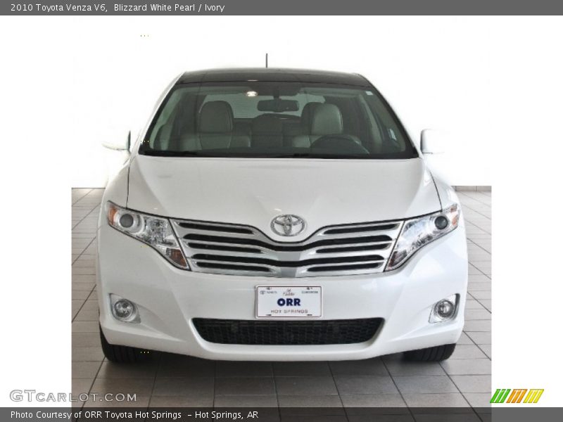Blizzard White Pearl / Ivory 2010 Toyota Venza V6