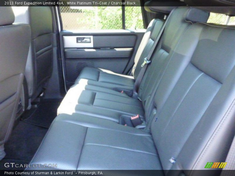 White Platinum Tri-Coat / Charcoal Black 2013 Ford Expedition Limited 4x4