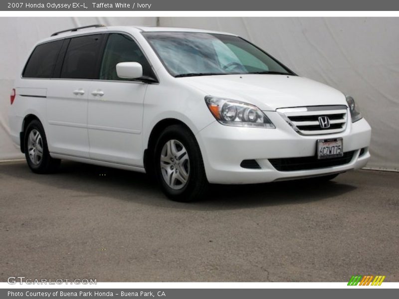 Taffeta White / Ivory 2007 Honda Odyssey EX-L