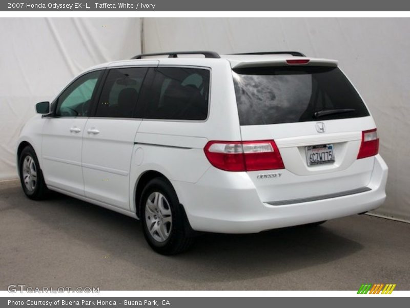 Taffeta White / Ivory 2007 Honda Odyssey EX-L