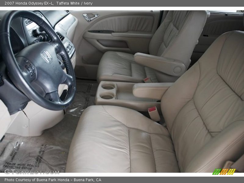 Taffeta White / Ivory 2007 Honda Odyssey EX-L