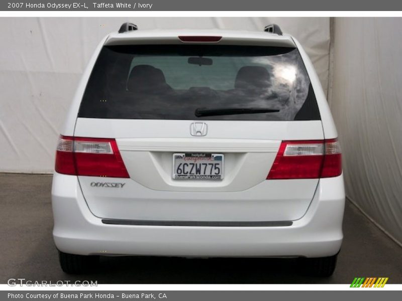 Taffeta White / Ivory 2007 Honda Odyssey EX-L