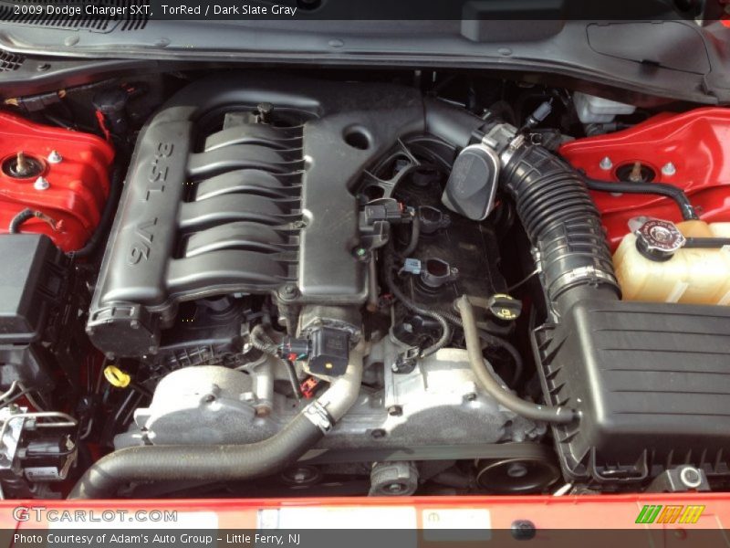 TorRed / Dark Slate Gray 2009 Dodge Charger SXT
