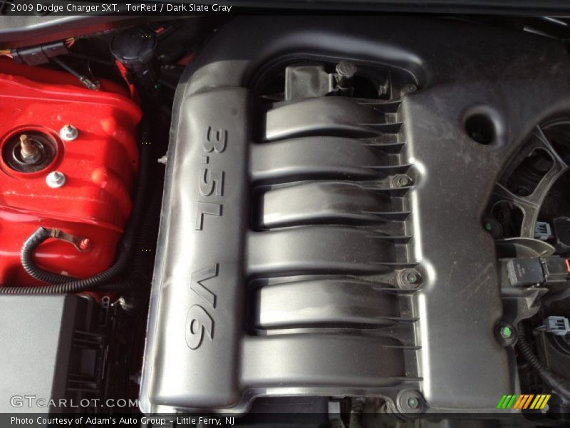 TorRed / Dark Slate Gray 2009 Dodge Charger SXT