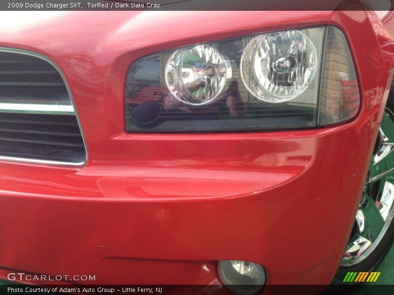 TorRed / Dark Slate Gray 2009 Dodge Charger SXT