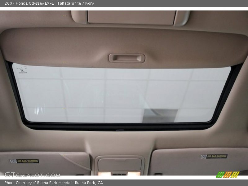 Taffeta White / Ivory 2007 Honda Odyssey EX-L