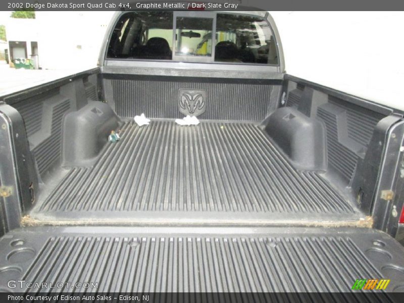 Graphite Metallic / Dark Slate Gray 2002 Dodge Dakota Sport Quad Cab 4x4