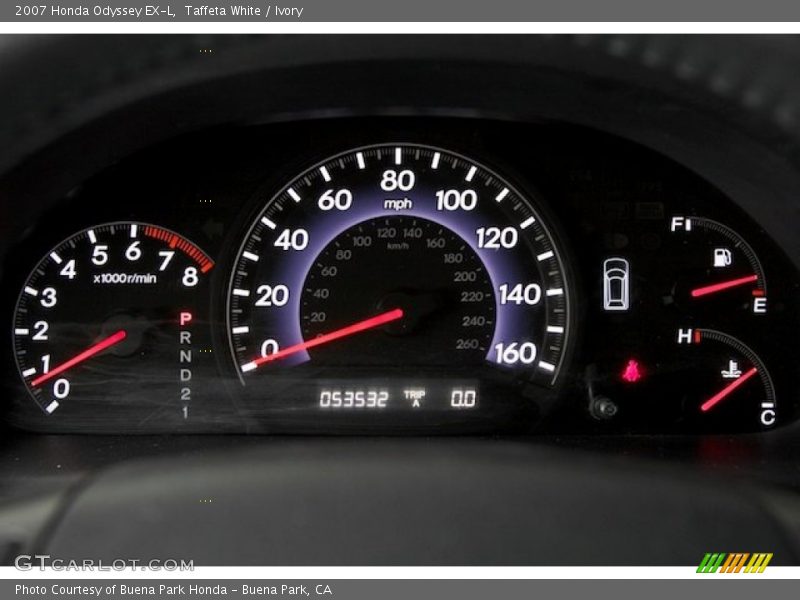 Taffeta White / Ivory 2007 Honda Odyssey EX-L