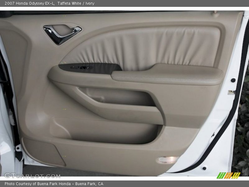 Taffeta White / Ivory 2007 Honda Odyssey EX-L