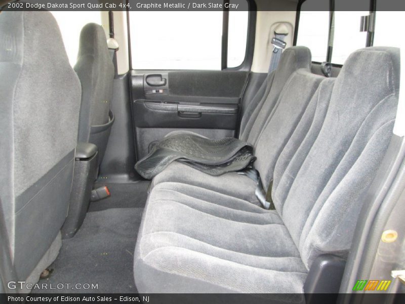 Graphite Metallic / Dark Slate Gray 2002 Dodge Dakota Sport Quad Cab 4x4