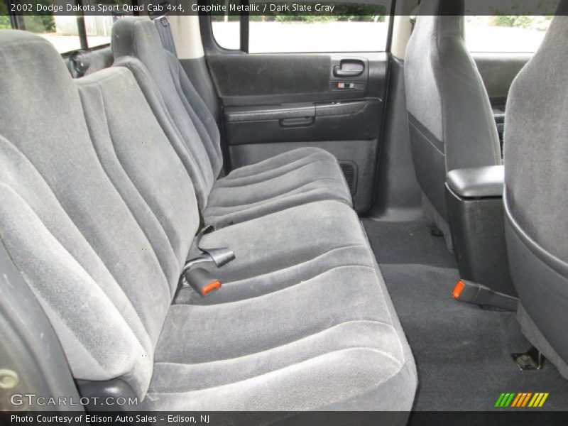 Graphite Metallic / Dark Slate Gray 2002 Dodge Dakota Sport Quad Cab 4x4