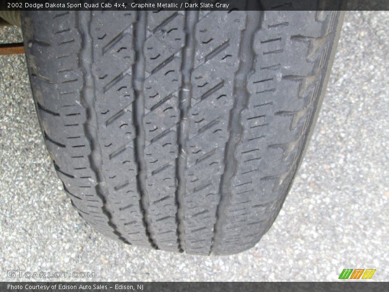 Graphite Metallic / Dark Slate Gray 2002 Dodge Dakota Sport Quad Cab 4x4