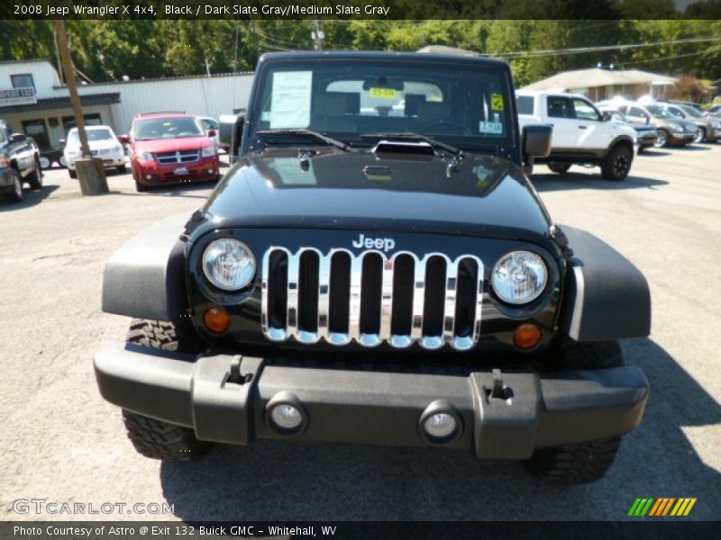 Black / Dark Slate Gray/Medium Slate Gray 2008 Jeep Wrangler X 4x4