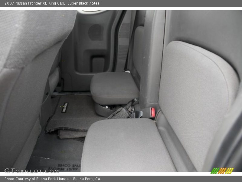 Super Black / Steel 2007 Nissan Frontier XE King Cab