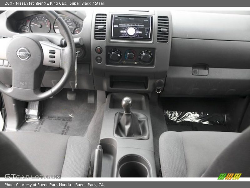 Super Black / Steel 2007 Nissan Frontier XE King Cab