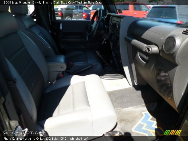 Black / Dark Slate Gray/Medium Slate Gray 2008 Jeep Wrangler X 4x4
