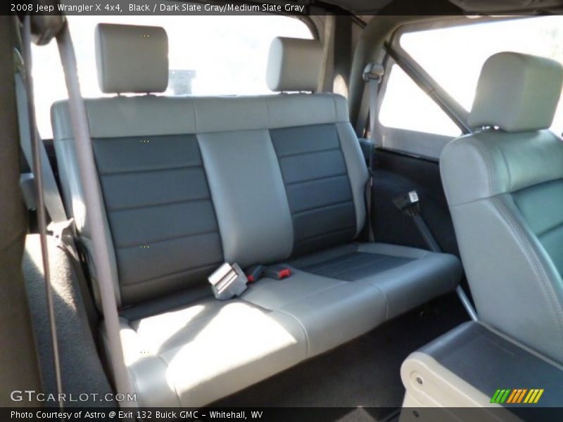 Black / Dark Slate Gray/Medium Slate Gray 2008 Jeep Wrangler X 4x4