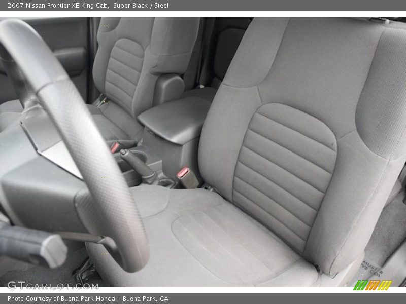 Super Black / Steel 2007 Nissan Frontier XE King Cab