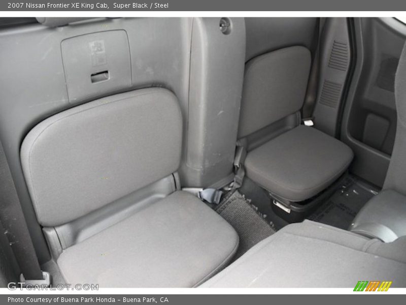 Super Black / Steel 2007 Nissan Frontier XE King Cab