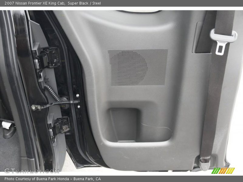 Super Black / Steel 2007 Nissan Frontier XE King Cab