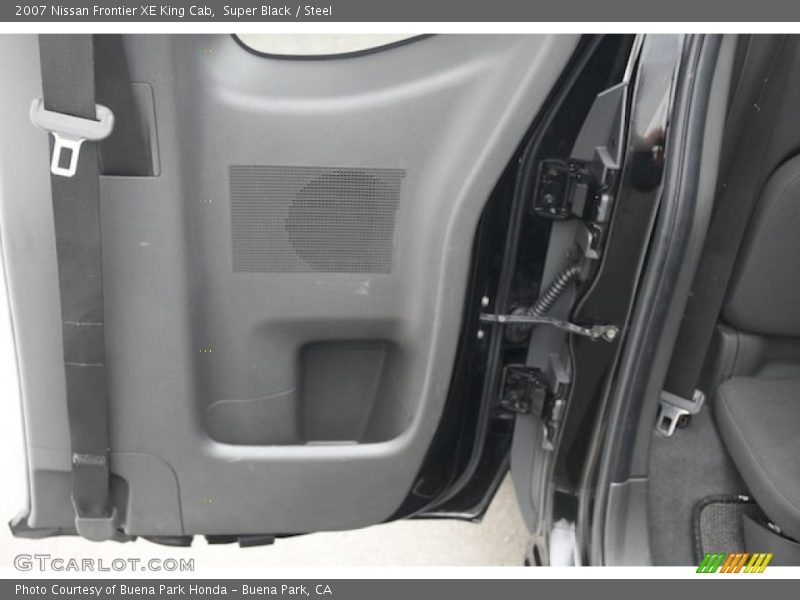 Super Black / Steel 2007 Nissan Frontier XE King Cab