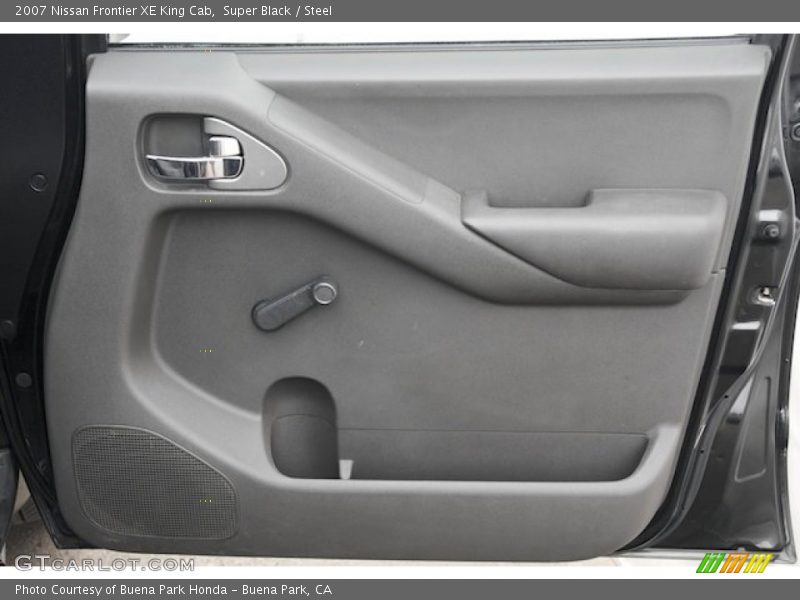 Super Black / Steel 2007 Nissan Frontier XE King Cab