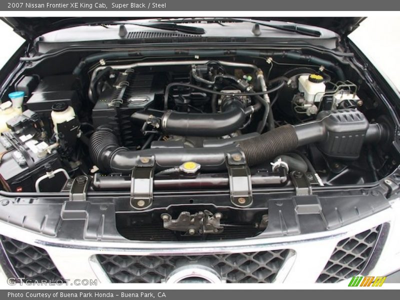 Super Black / Steel 2007 Nissan Frontier XE King Cab
