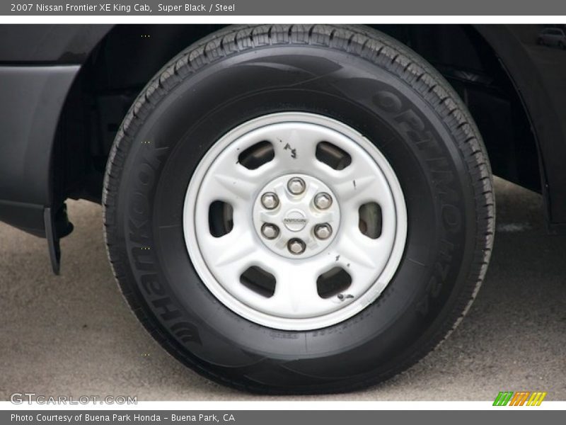 Super Black / Steel 2007 Nissan Frontier XE King Cab