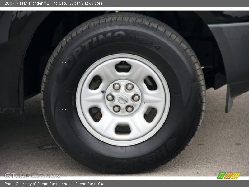 Super Black / Steel 2007 Nissan Frontier XE King Cab