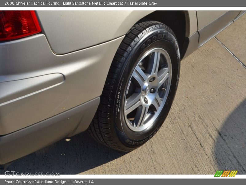 Light Sandstone Metallic Clearcoat / Pastel Slate Gray 2008 Chrysler Pacifica Touring