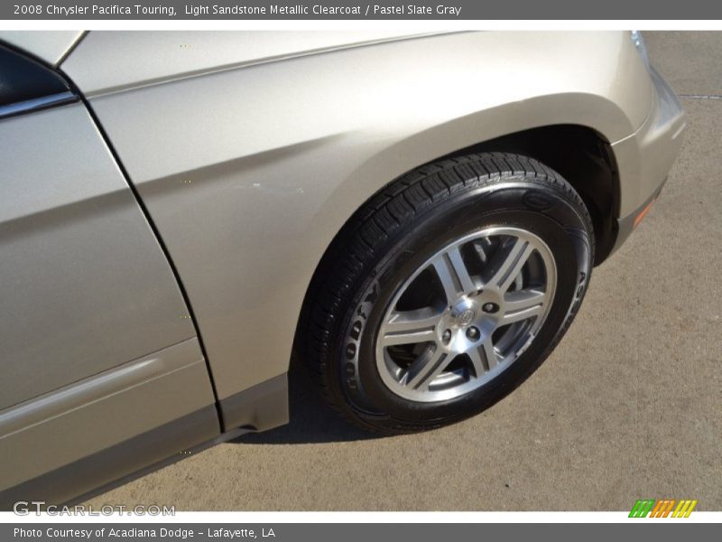 Light Sandstone Metallic Clearcoat / Pastel Slate Gray 2008 Chrysler Pacifica Touring