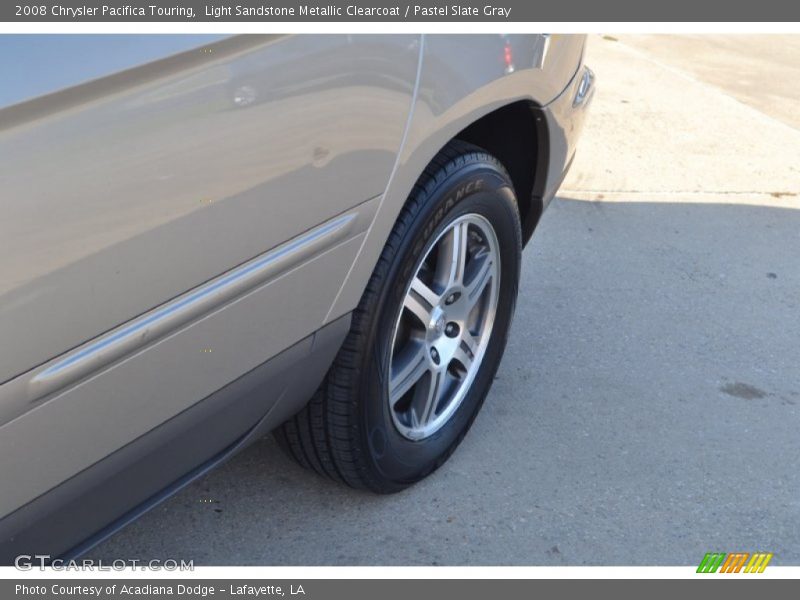 Light Sandstone Metallic Clearcoat / Pastel Slate Gray 2008 Chrysler Pacifica Touring