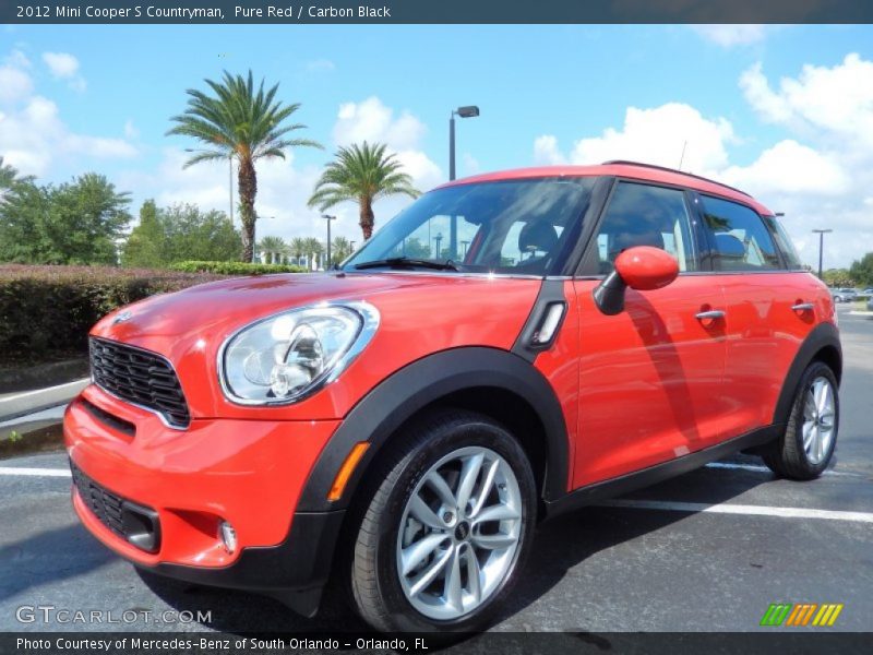 Front 3/4 View of 2012 Cooper S Countryman