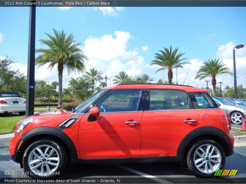  2012 Cooper S Countryman Pure Red