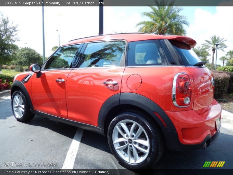 Pure Red / Carbon Black 2012 Mini Cooper S Countryman