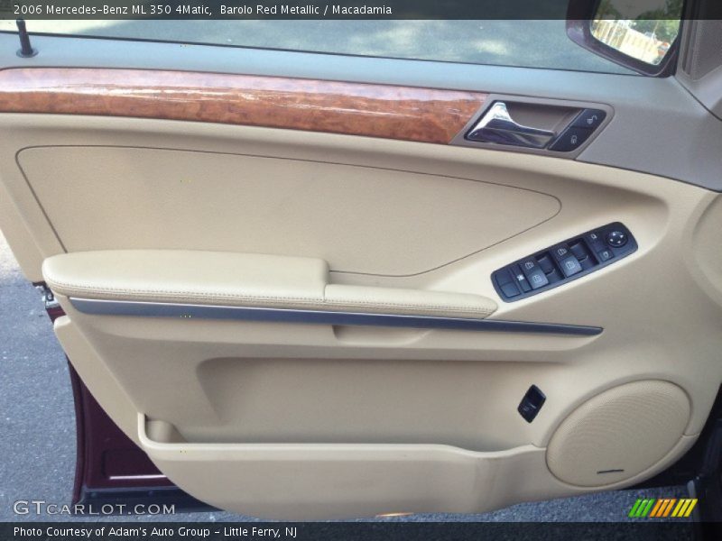 Barolo Red Metallic / Macadamia 2006 Mercedes-Benz ML 350 4Matic