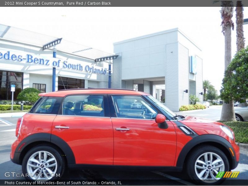 Pure Red / Carbon Black 2012 Mini Cooper S Countryman